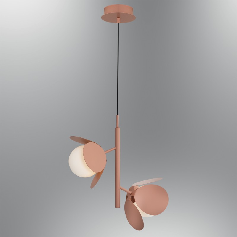 Optimaal Buitensporig snorkel Designerska różowa lampa wisząca 3120-1A,10 ozcan salon sypialnia jadalnia